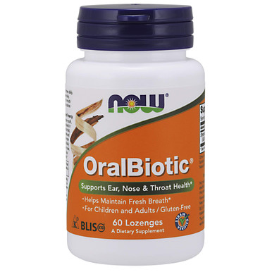 Now Foods Oralbiotic Blis K12(R) 60 Loz (Pack Of 4) | Buy at Kiwla ...