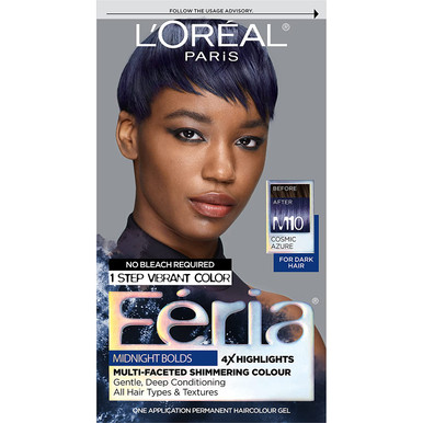 black violet hair color feria