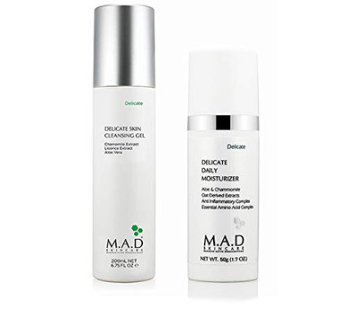 M.A.D Skincare Delicate Skin Duo Set - Delicate Cleansing Gel ...