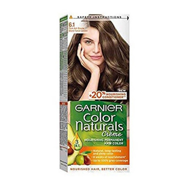 6 X Garnier Belle Color 1 – Natürliches Hellblond, Deckt 100% Weißes Haar Ab – Permanente Haarfarbe, Einwirkzeit 20 Minuten
