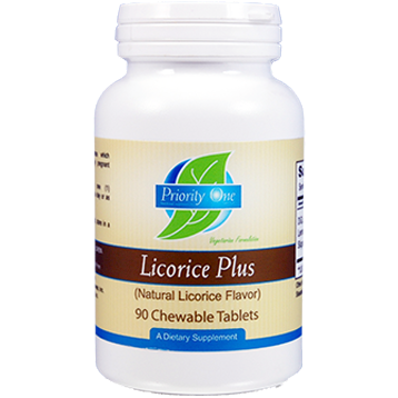 Priority One Vitamins Licorice Plus Chewable 90 tabs