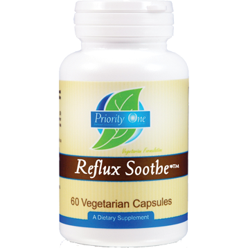 Priority One Vitamins Reflux Soothe 60 vegcaps