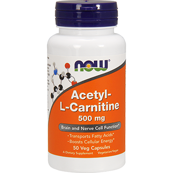 now l-carnitine reviews NOW AcetylL Carnitine 500 mg 50 vcaps