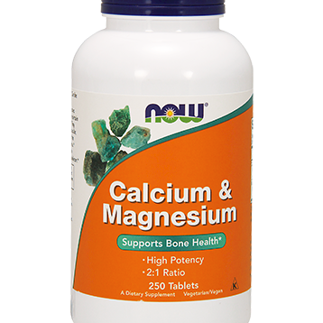NOW Calcium Magnesium 250 tabs
