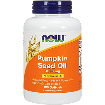 Now Foods Pumpkin Seed Oil 1000 Mg 100 Capsules