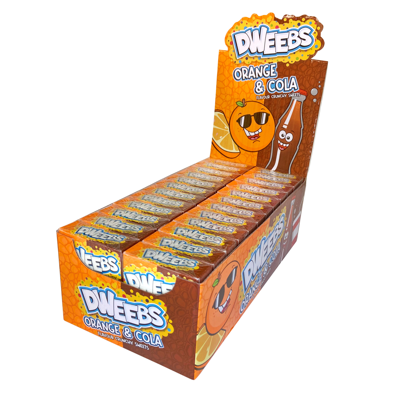 Dweebs - Orange & Cola - 12 x 24 x 45g (POR 37%)