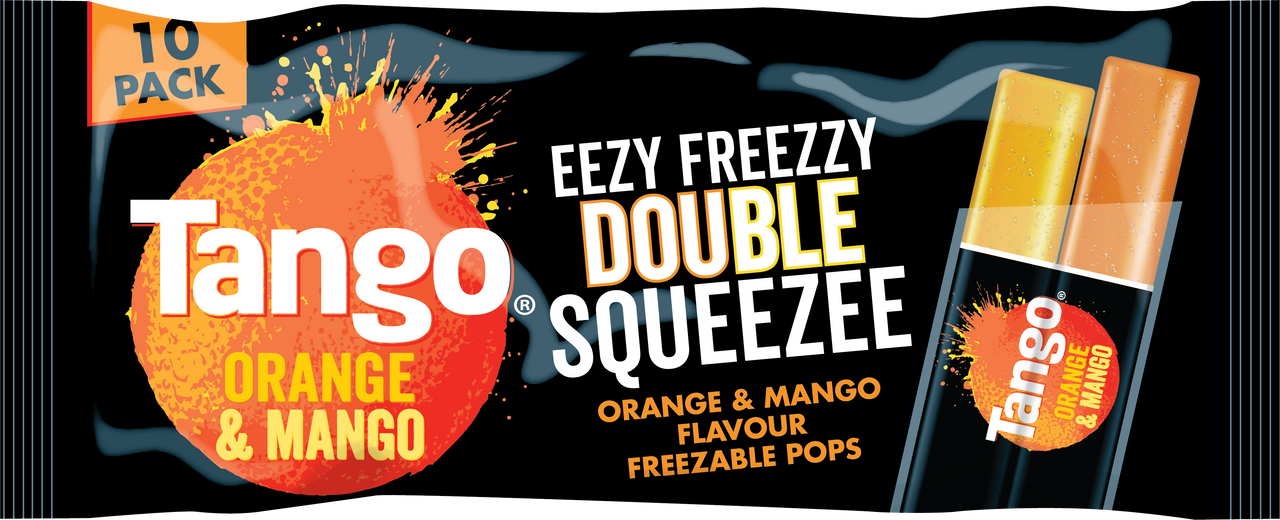Tango Duo Orange & Mango Ice Pop 10pk - 1 x 18 x 600ml (POR 35%)
