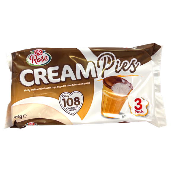 Rose Cream Pies - 8 x 24 x 27g (POR 51%)