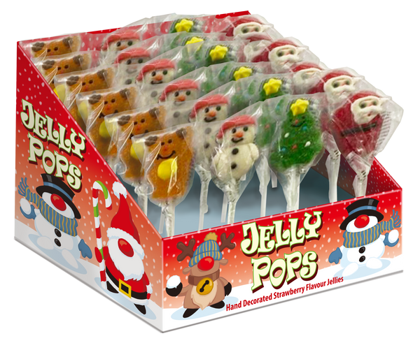 Rose Jelly Pops - 2 x 24 x 23g  (POR 43%)