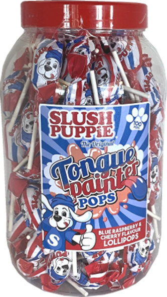 SLUSH PUPPiE Tongue Painter Pops Tub - 6 x 100 x 15g (POR 37%)