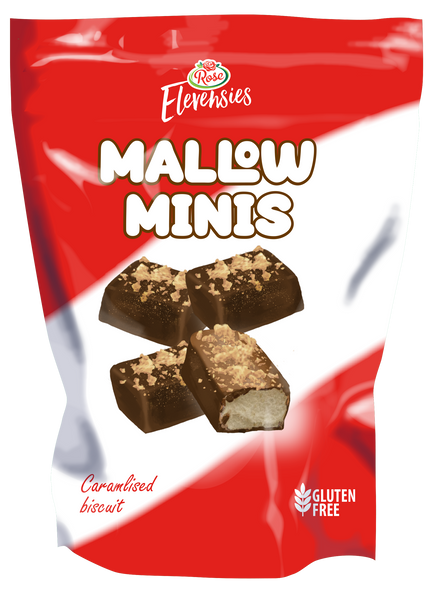 Rose Caramelised Biscuit Mallow Minis - 1 x 14 x 80g (POR 51%)