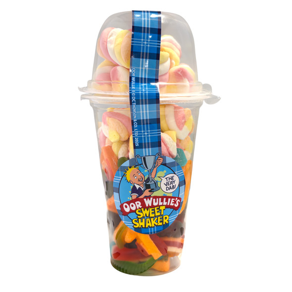 Oor Wullie Shaker Cups - 1 x 12 x 200g (POR 37%)