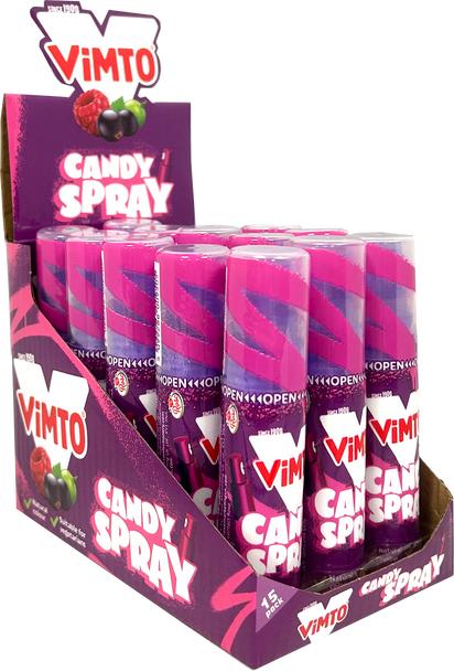 Vimto ® Candy Spray - 18 x 15 x 25ml (POR 37%)