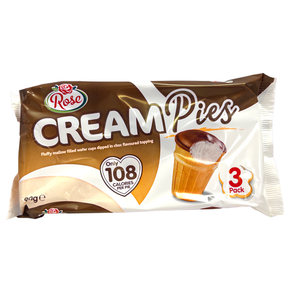 Rose Cream Pies - 8 x 24 x 27g (POR 51%)
