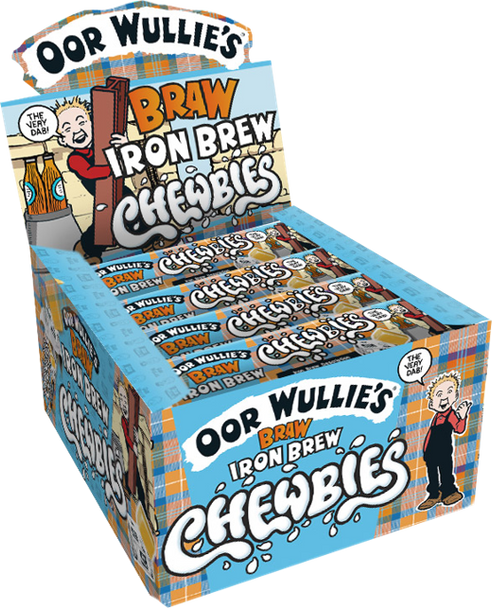 Oor Wullie Iron Brew Chewbies ®  - 12 x40 x 30g (POR 37%)