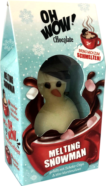 WAWI Melting  Hot Chocolate Snowman 4 x 6 x 75g (POR 45%)