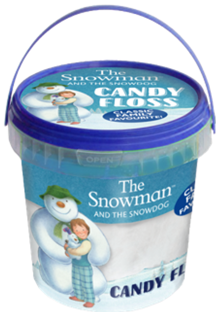 The Snowman and The Snowdog Candy Floss 1 x 6 x 50g (POR 42%)