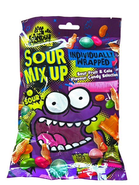 CCCM Sour Mix Up Variety Bag - 1 x 24 x 146g (POR 28%)