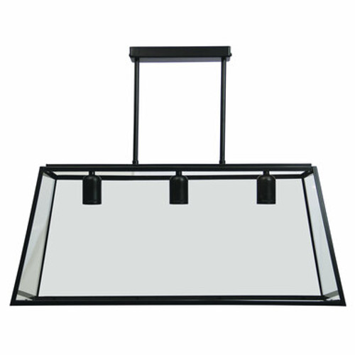 Eaton 3lt Pendant Matt Black