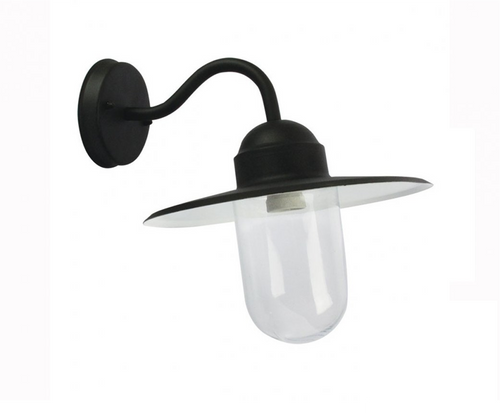 CLEARANCE! Elly Exterior Wall Light Black