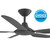 Storm 52" (1320mm) 5 Blade DC Ceiling Fan Matt Black