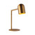Pia Satin Brass Desk Lamp