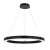 Medine Large LED Pendant Black