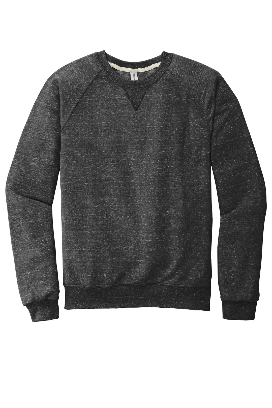 Jerzees--®--Snow-Heather-French-Terry-Raglan-Crew-91M-3