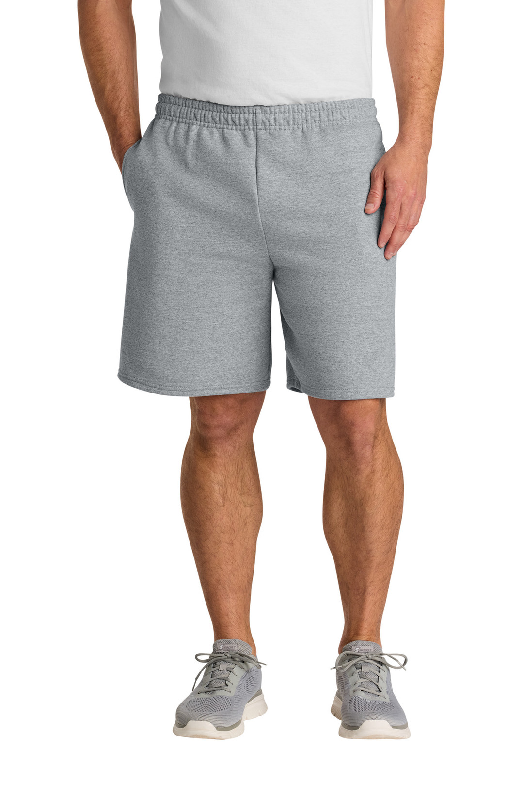Jerzees-®--Unisex-NuBlend-®--Pocketed-Sweat-Short-978MP-1