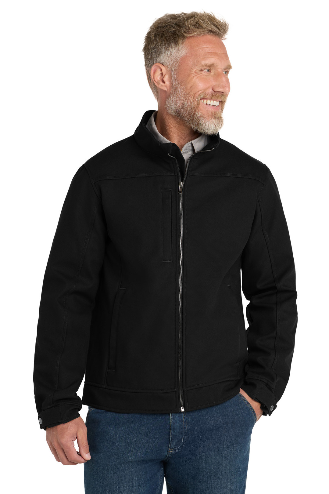 CornerStone-®--Duck-Bonded-Soft-Shell-Jacket-CSJ60-1