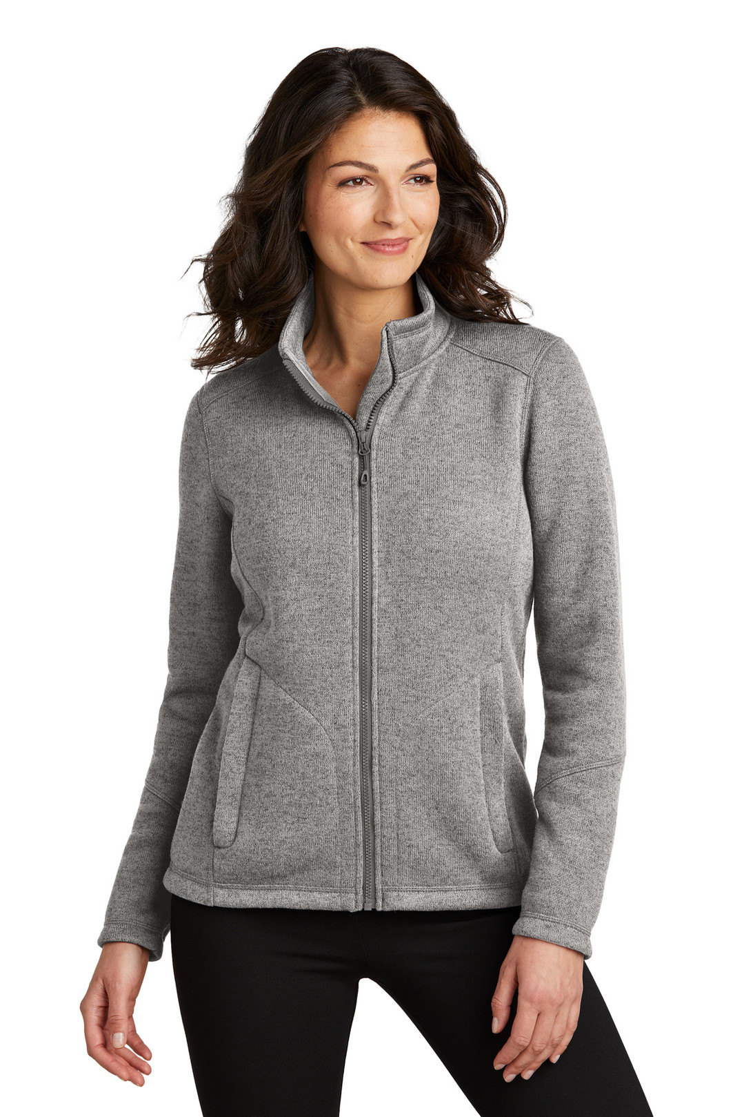 Port-Authority-®--Women's-Arc-Sweater-Fleece-Jacket-L428-1