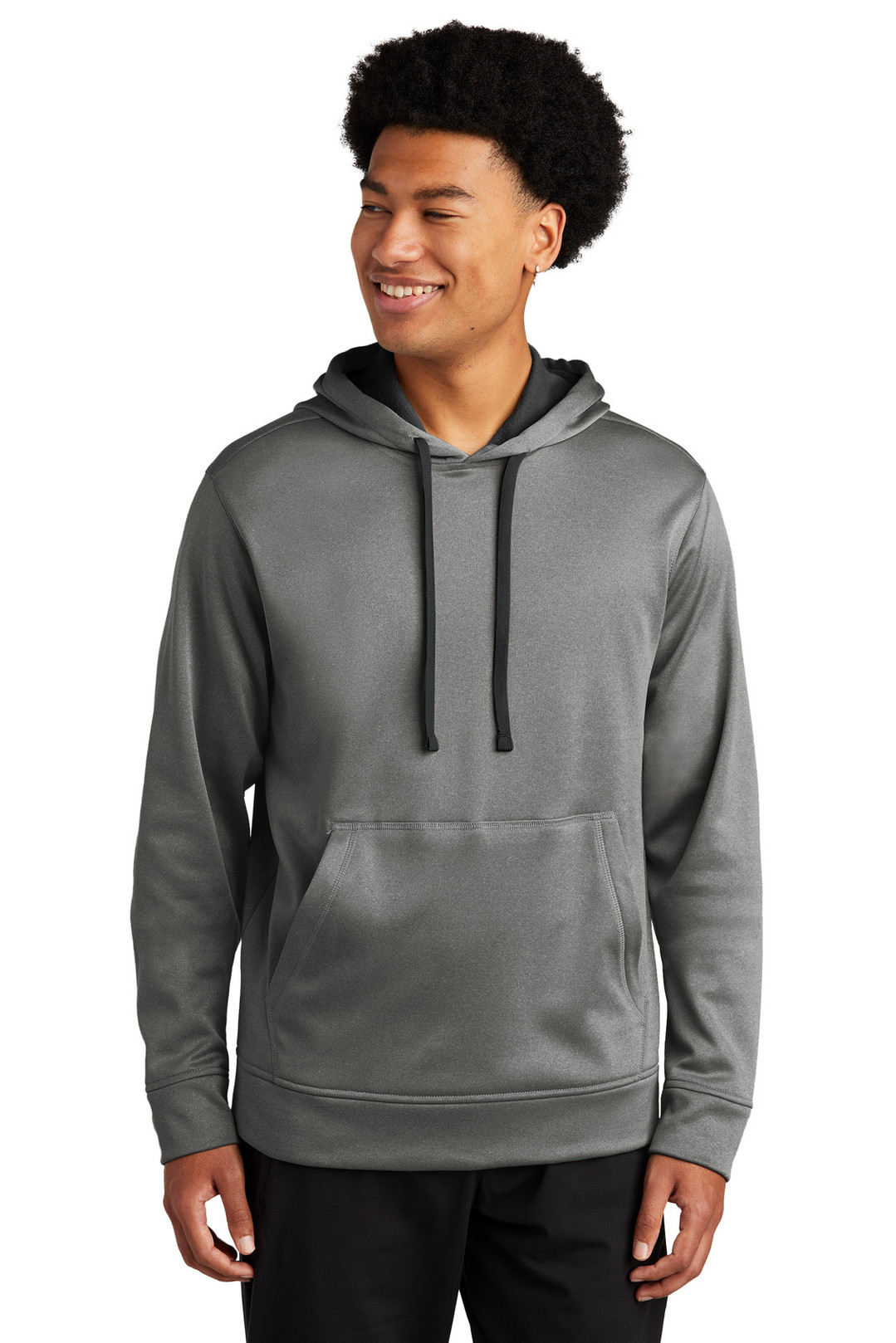 Tek--®--PosiCharge--®--Sport-Wick--®--Heather-Fleece-Hooded-Pullover.-ST264-1