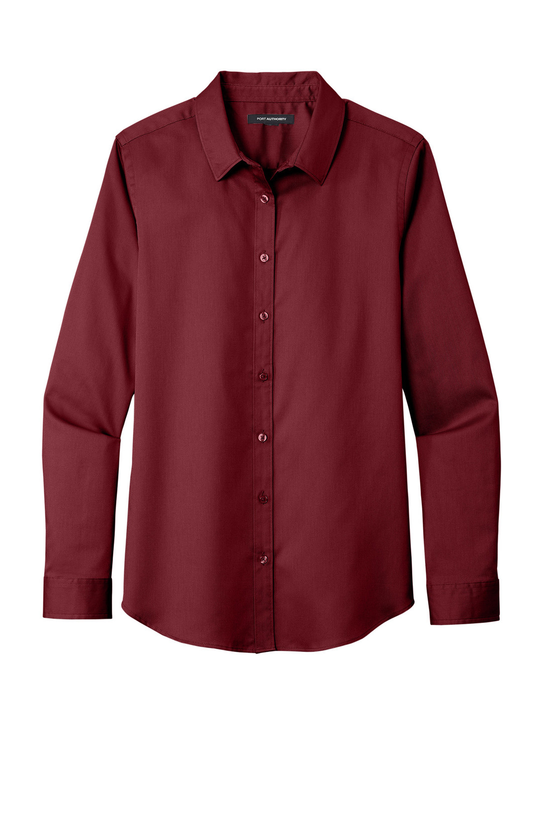 Port-Authority-®--Women's-Long-Sleeve-SuperPro-React--Twill-Shirt.-LW808-3
