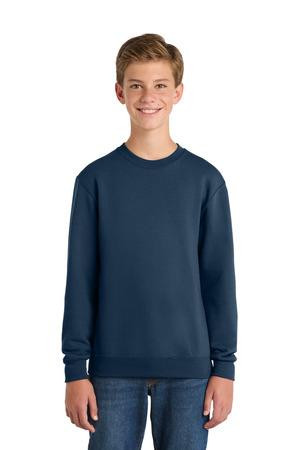Port & Co ™  Youth Core Fleece Crewneck Sweatshirt PC78Y