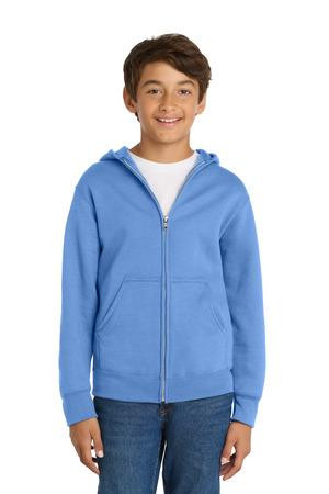 Port & Co ™  Youth Core Fleece Full-Zip Hooded Sweatshirt PC78YZH