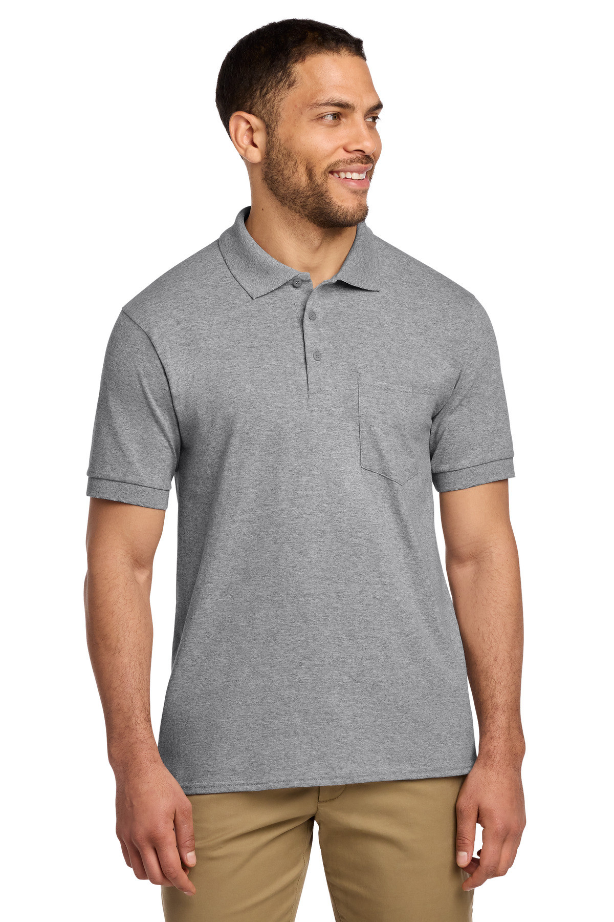 Port-&-Co-™--Core-Blend-Jersey-Knit-Pocket-Polo.-KP55P-1
