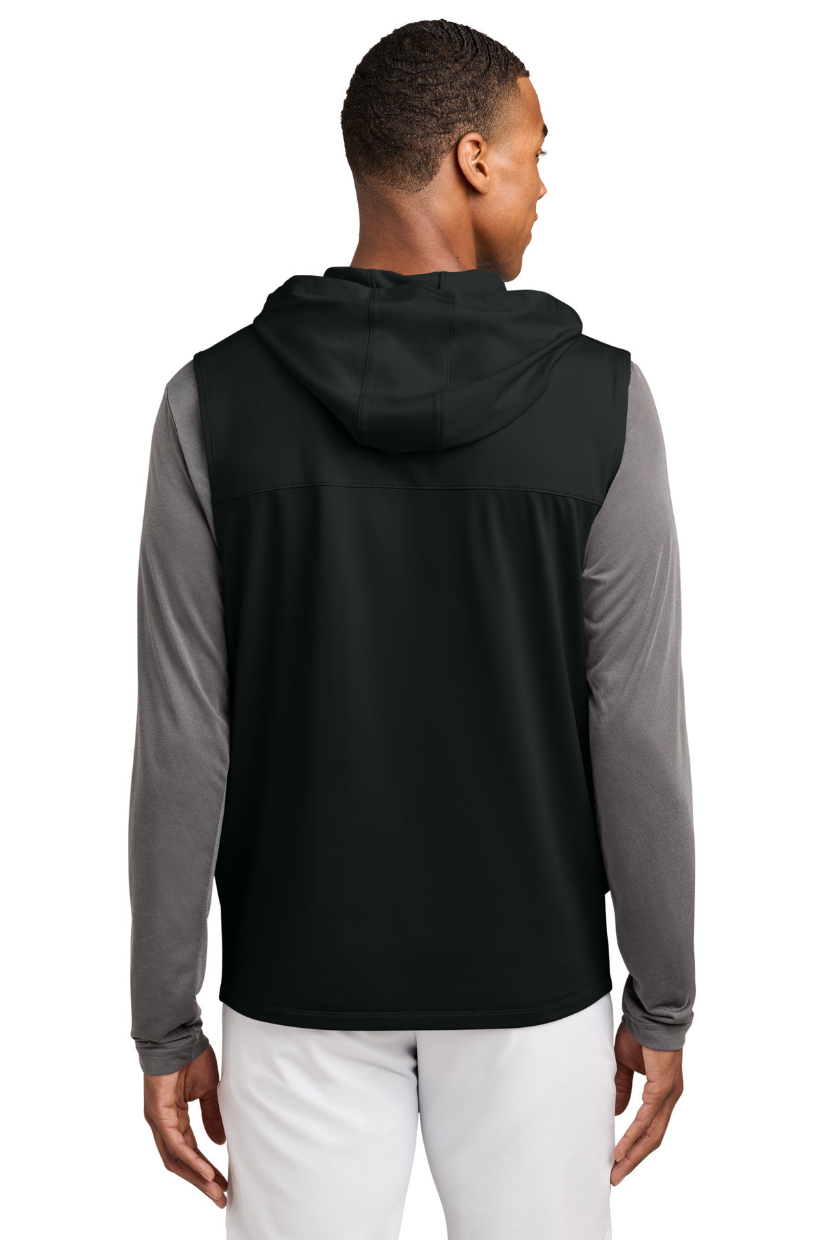 Sport-Tek-®--Sport-Wick-®--Stretch-Sleeveless-Hooded-1/4-Zip-ST858-2