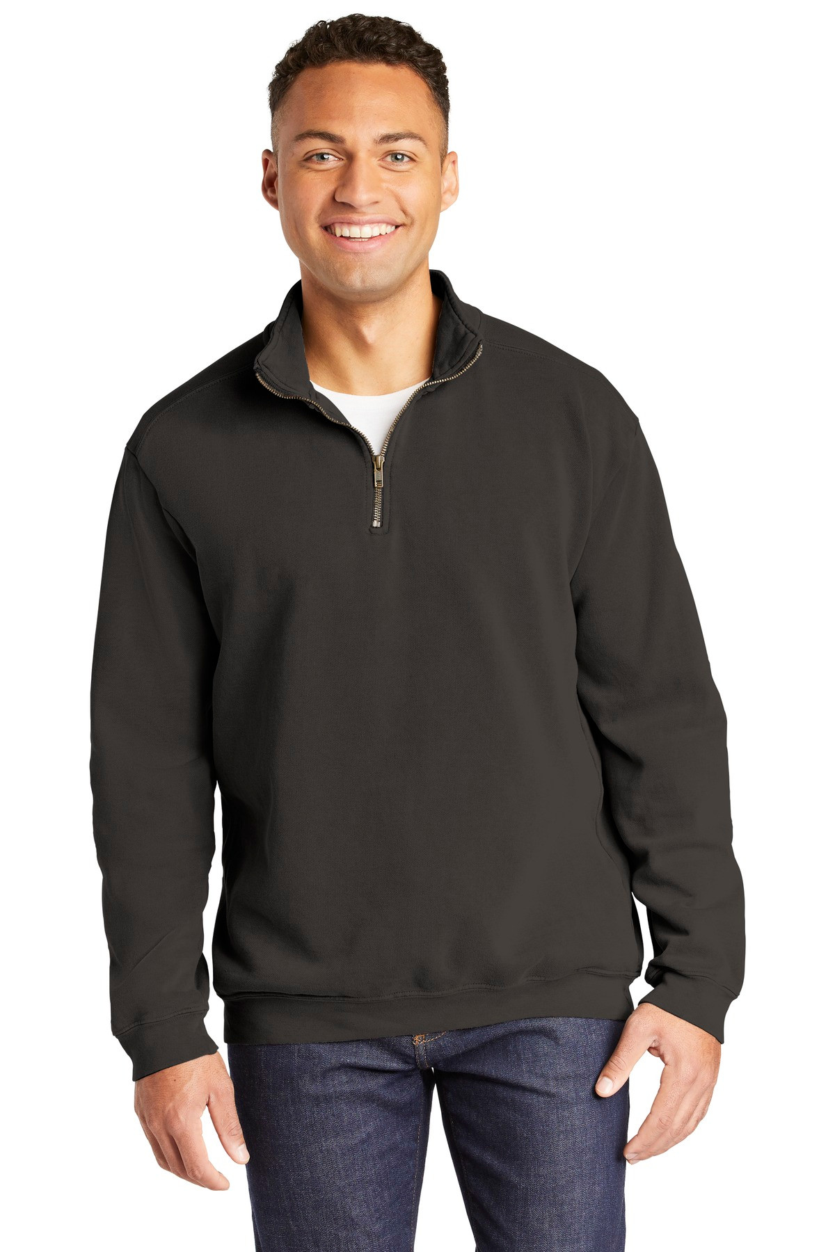 COMFORT-COLORS--®--Ring-Spun-1/4-Zip-Sweatshirt.-1580-26
