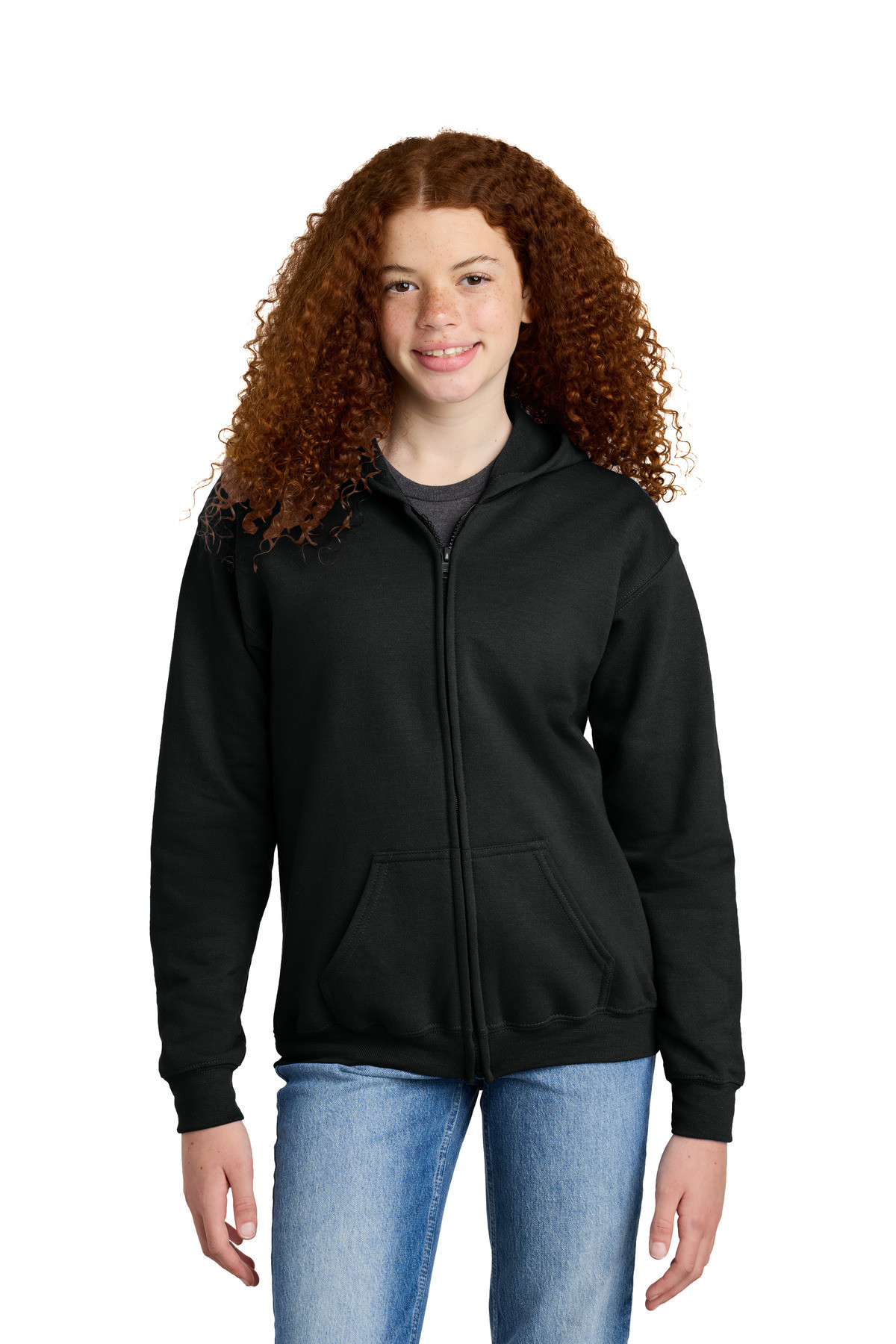 Gildan-®--Youth-Heavy-Blend-™--Full-Zip-Hooded-Sweatshirt.-18600B-13