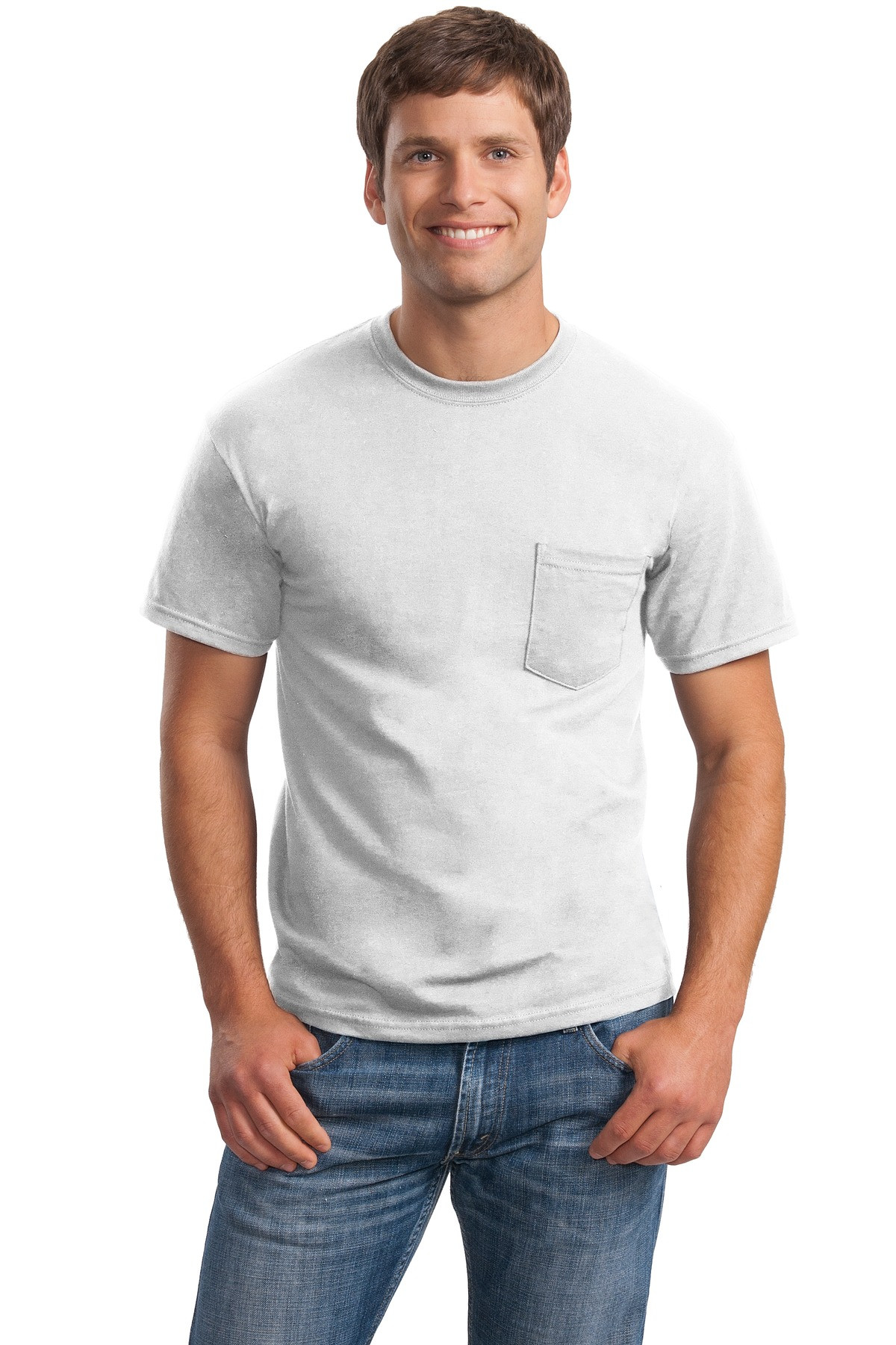 Ultra-Cotton-®--100%-US-Cotton-T-Shirt-with-Pocket.--2300-1