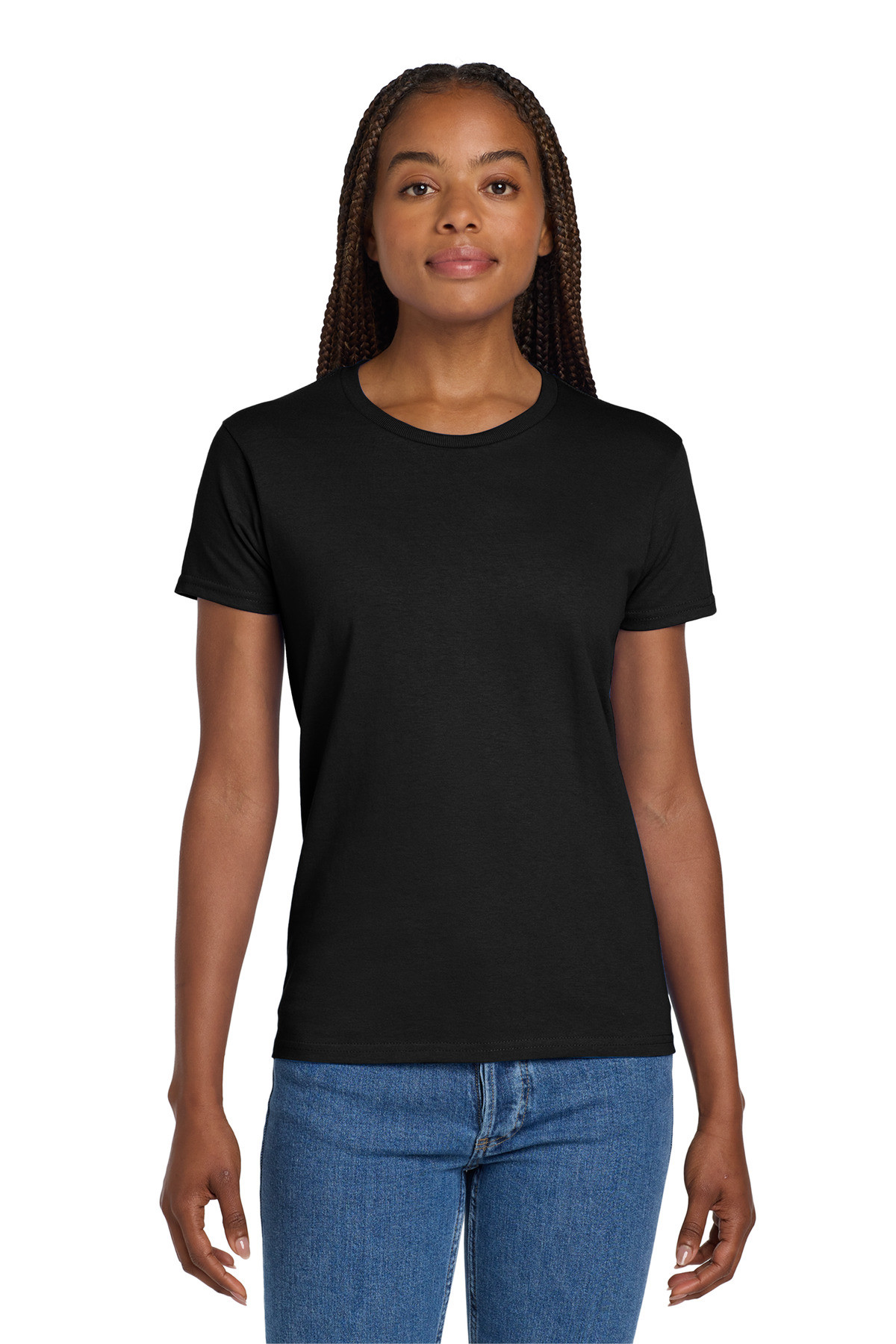 Gildan-®--Women's-Ultra-Cotton-®--100%-US-Cotton-T-Shirt.-2000L-1
