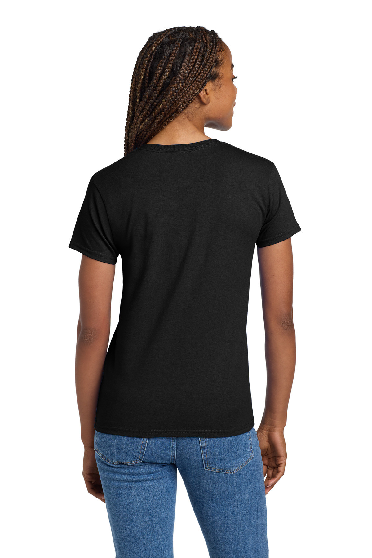 Gildan-®--Women's-Ultra-Cotton-®--100%-US-Cotton-T-Shirt.-2000L-2
