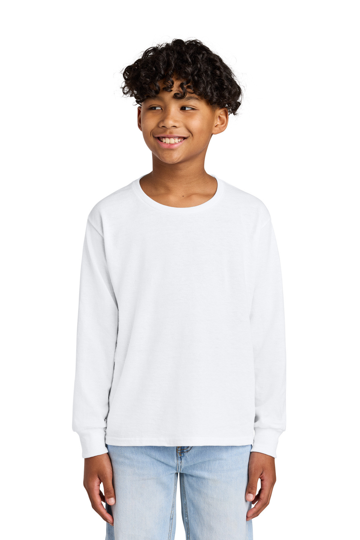 Jerzees-®--Youth-Dri-Power-®--50/50-Cotton/Poly-Long-Sleeve-29BL-1