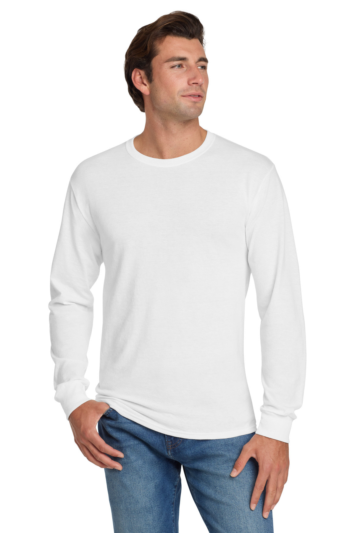 Jerzees-®----Dri-Power-®--50/50-Cotton/Poly-Long-Sleeve-T-Shirt.--29LS-1
