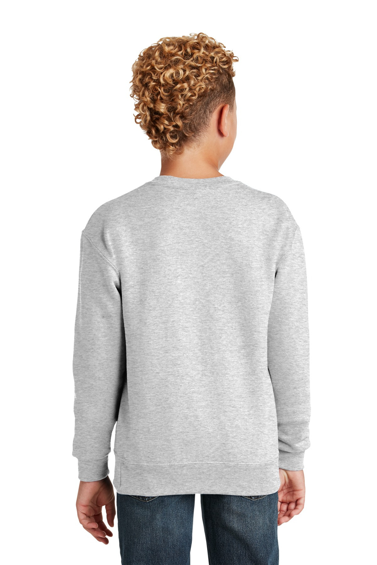 Jerzees-®----Youth-NuBlend-®--Crewneck-Sweatshirt.--562B-11