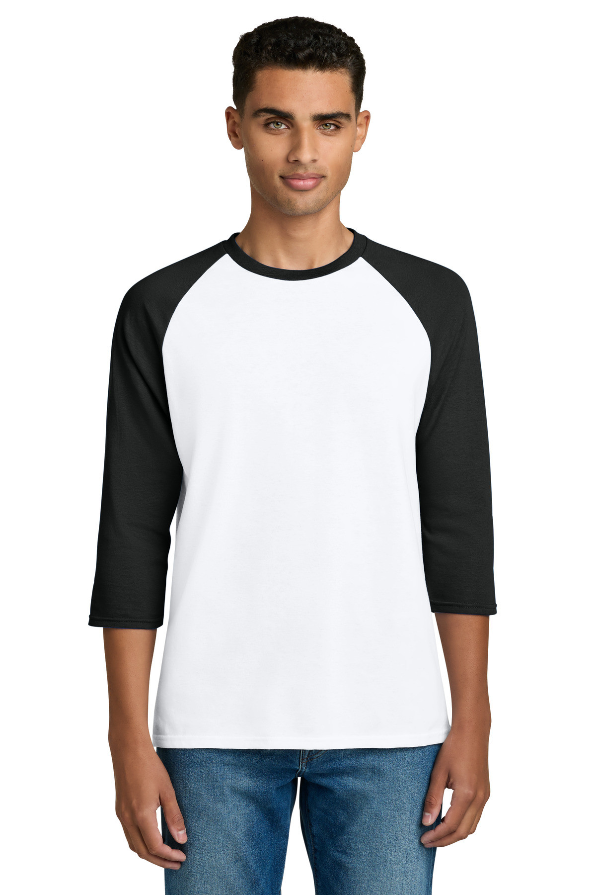 Gildan-®--Heavy-Cotton-™--3/4-Sleeve-Raglan-T-Shirt.-5700-22