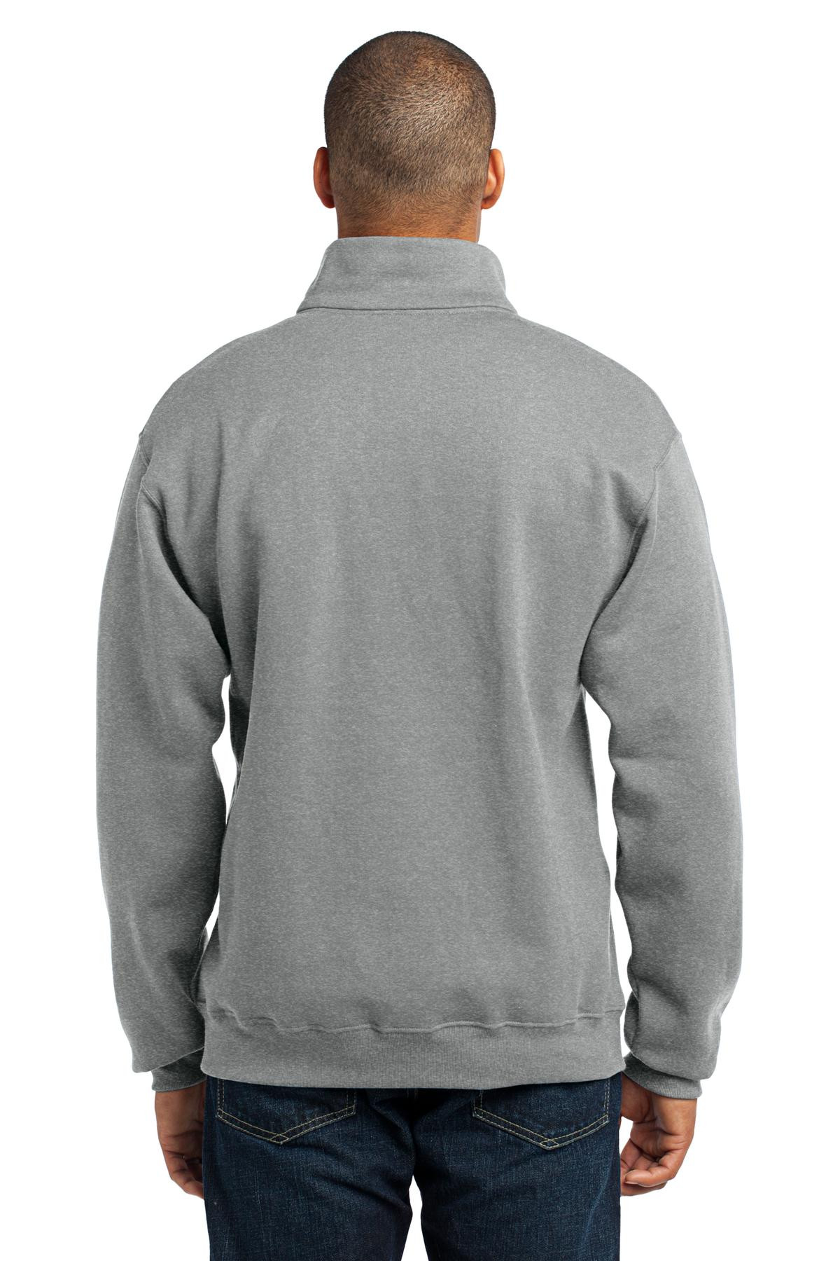 NuBlend-®--1/4-Zip-Cadet-Collar-Sweatshirt.-995M-2
