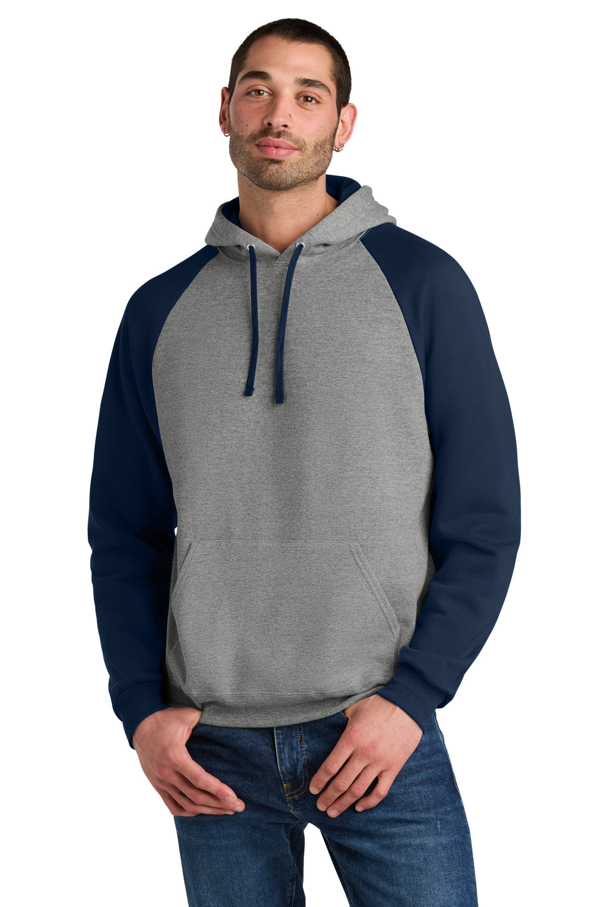 Jerzees-®--Unisex-NuBlend-®--Colorblock-Raglan-Hoodie-Sweatshirt-96C-19