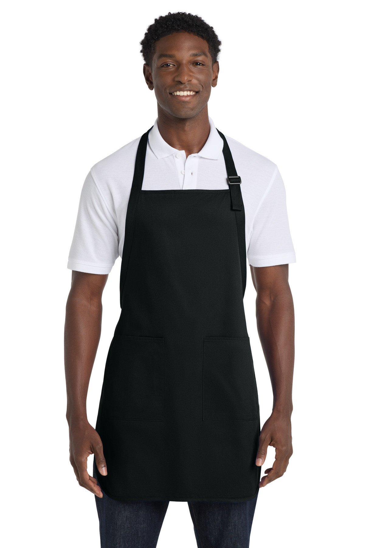 Port-Authority-®--Full-Length-Apron-with-Pockets.--A500-42