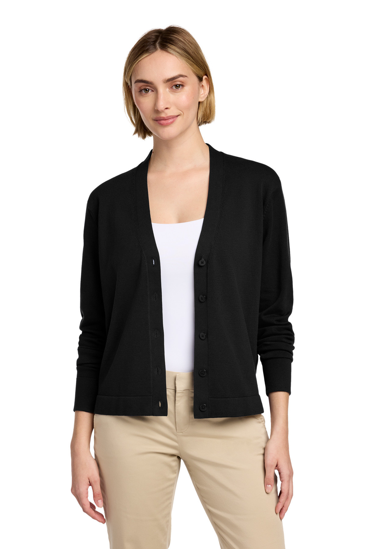 Brooks-Brothers-®--Women's-Cotton-Stretch-Cardigan-Sweater-BB18405-9